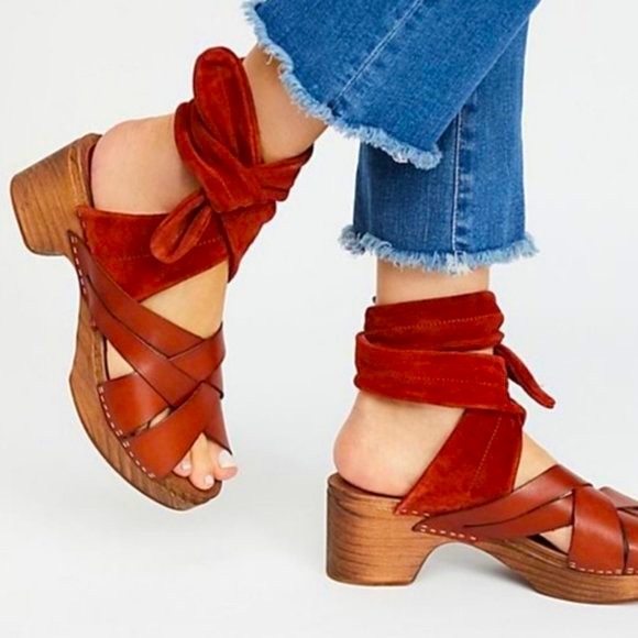 Free People Shoes - Free People Emmy Wrap Clog Sandal